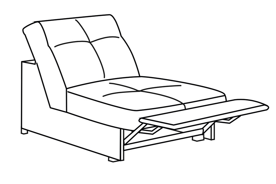 Ortensia Sofa z funkcją spania